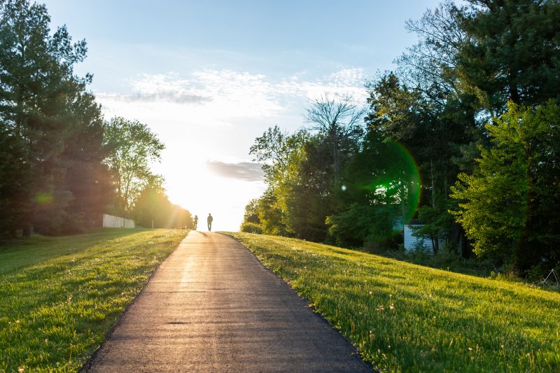 Asphalt Pathway Installation