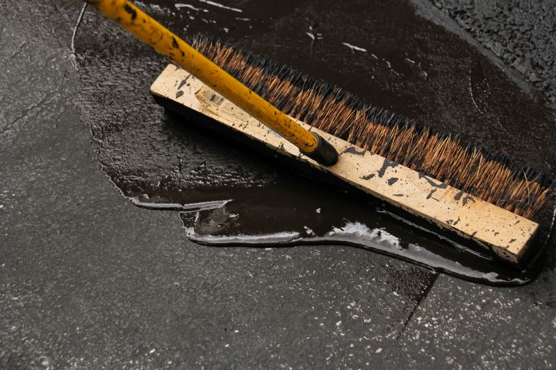 Sealcoated Asphalt Surface