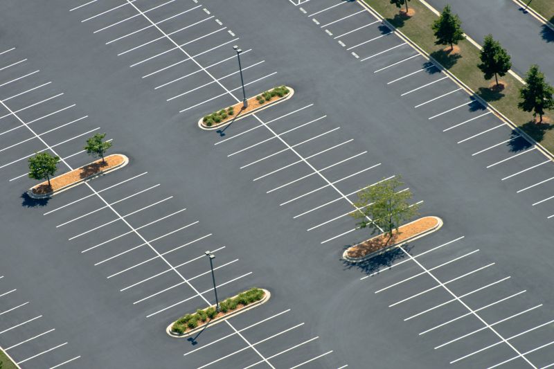 Asphalt Parking Lot Paving detail