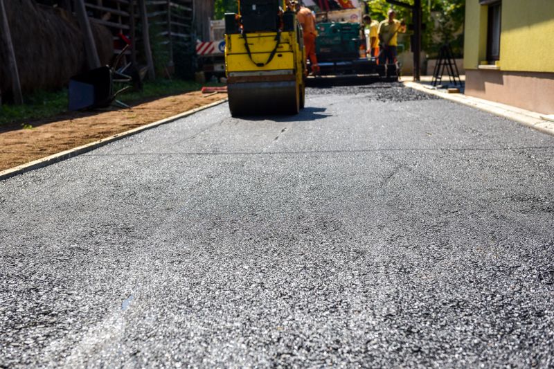 Asphalt Paving Equipment in Action