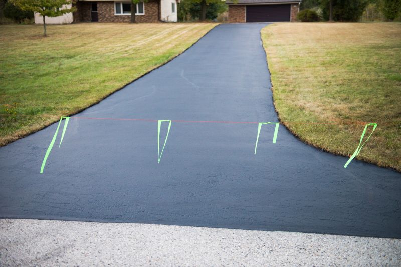Finished Blacktop Driveway